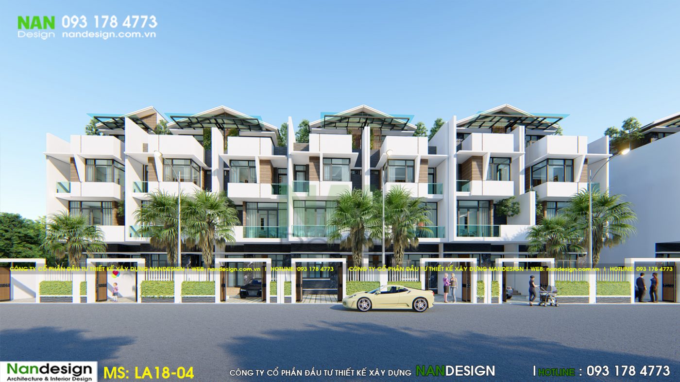 Phối Cảnh 3D Tuyến Phố Dự Án - KDC Donasea Villas 3- Phú Quốc