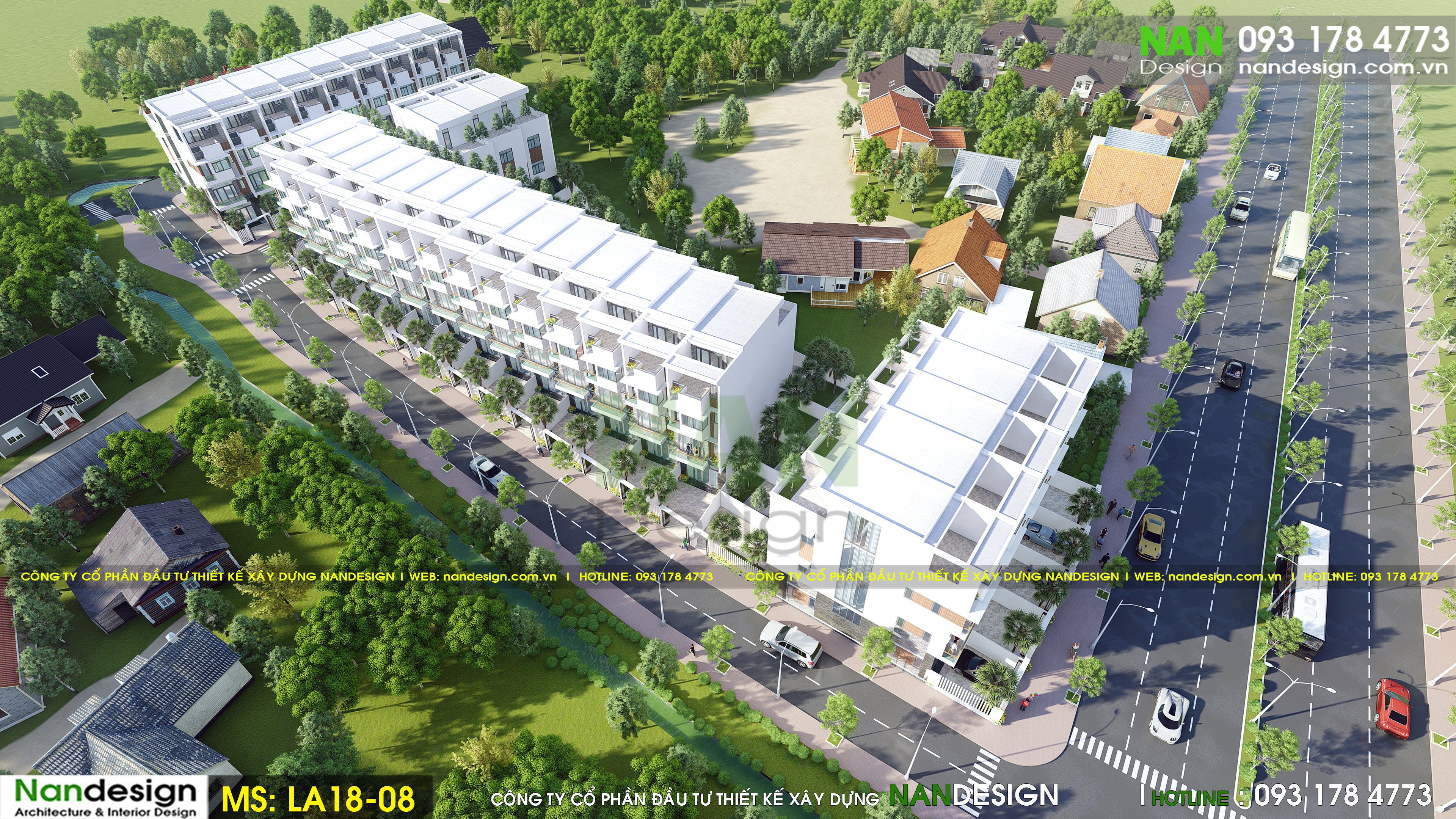 Thiết kế dự án bất động sản- KDC Thiên Phúc 2 Residence- Trảng Bom