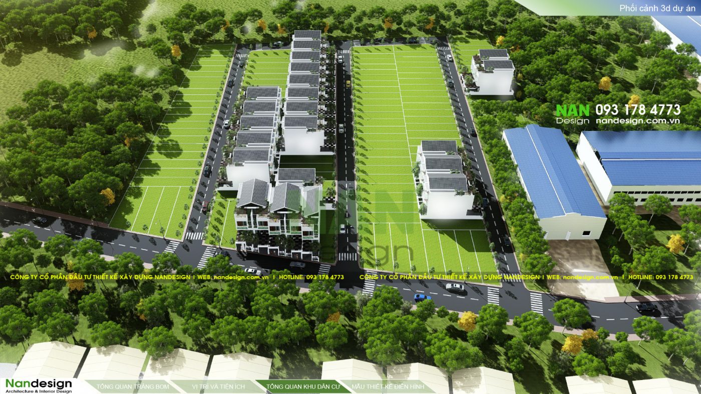 Phối Cảnh 3D Dự Án Bất Động Sản KDC Bình Minh Residence